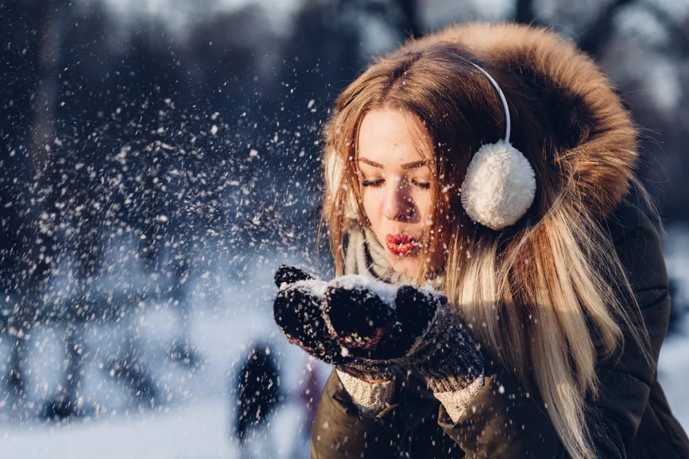 Verschneite Winterlandschaft